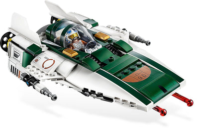 LEGO Set-Resistance A-Wing Starfighter-Star Wars / Star Wars Episode 9-75248-1-Creative Brick Builders